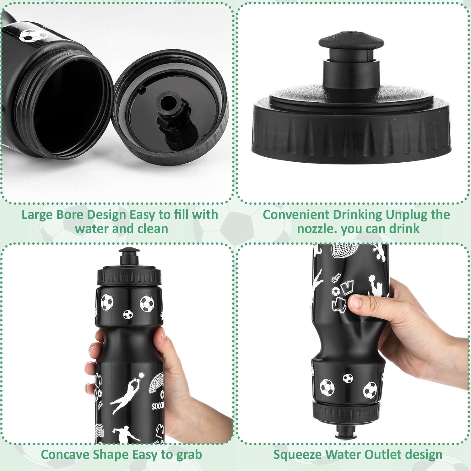 12 Botellas de Agua 591ml Reallnaive + Bolsas Fútbol