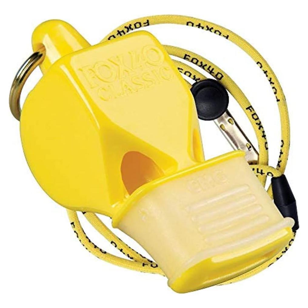 Silbato Fox 40 Classic CMG Amarillo 115dB Multi-Deporte