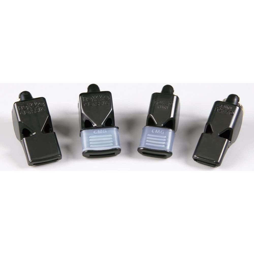 Silbato Mini Fox 40 Original con Cordón Negro 7.62cm