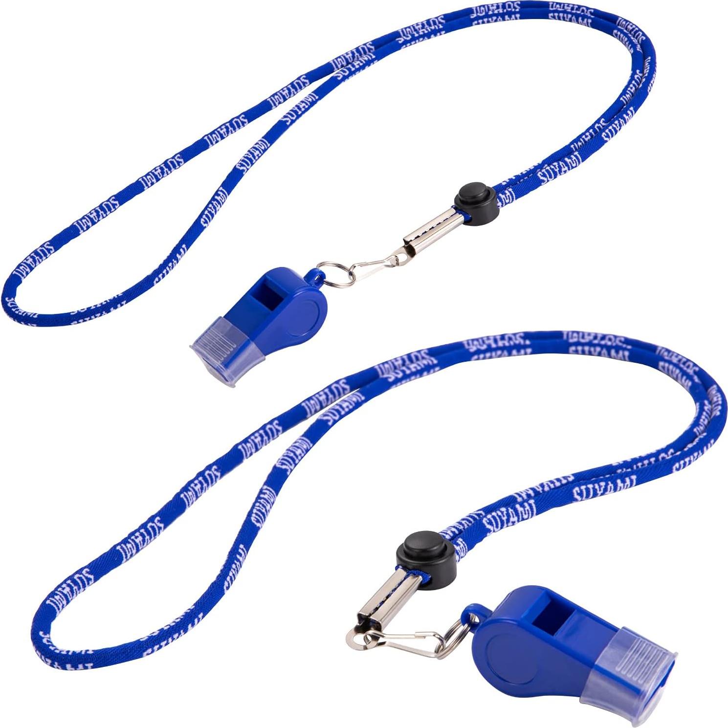 Silbatos Deportivos SUYAMI con Cordón Ajustable - 3 Pcs