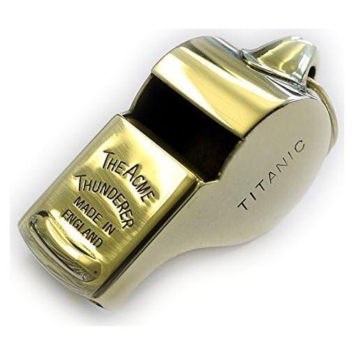 Silbato de Compañeros Titanic ACME Thunderer Latón Pulido