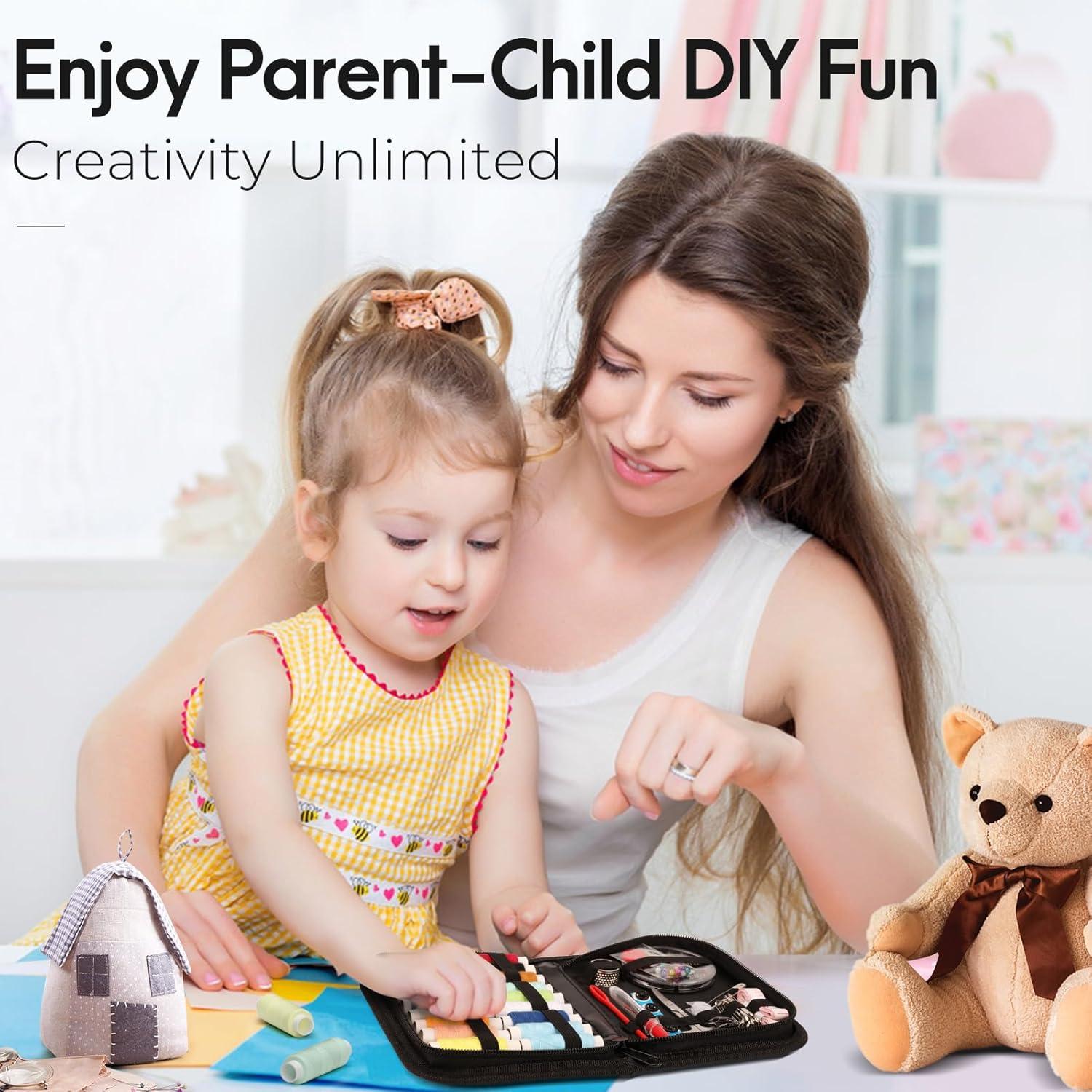 Kit de Costura Coquimbo Portátil con Hilo y Tijeras