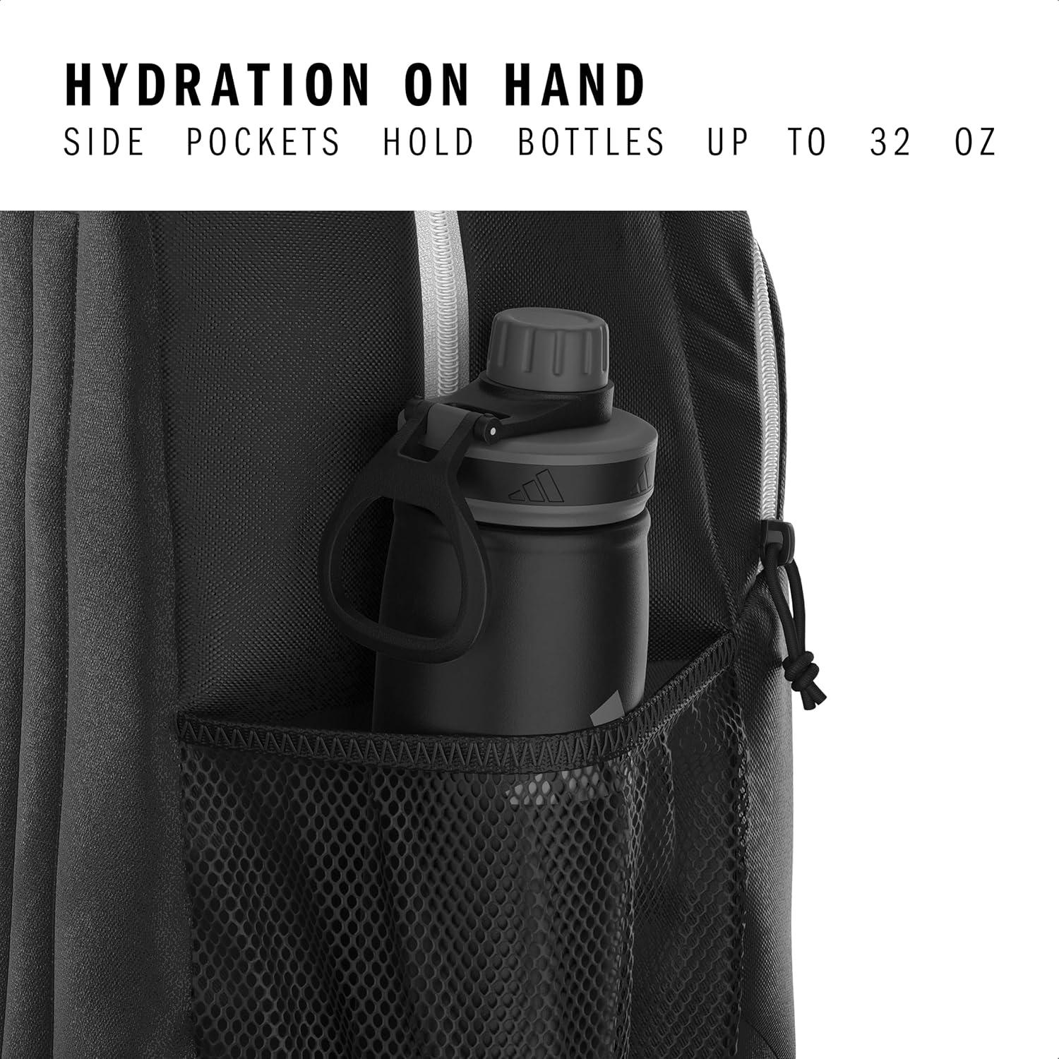 Mochila atlética adidas Originator unisex 23L negra