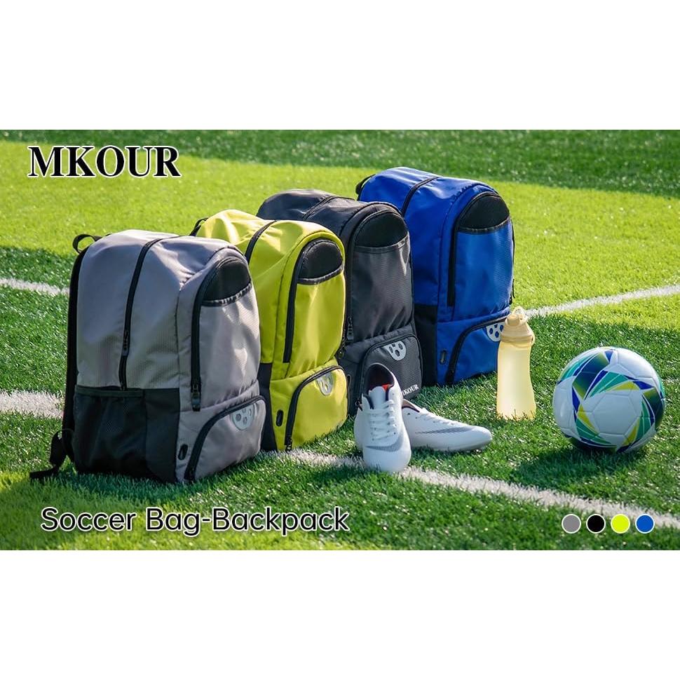 Mochila Deportiva Mkour Zqb Verde Primavera con Compartimentos