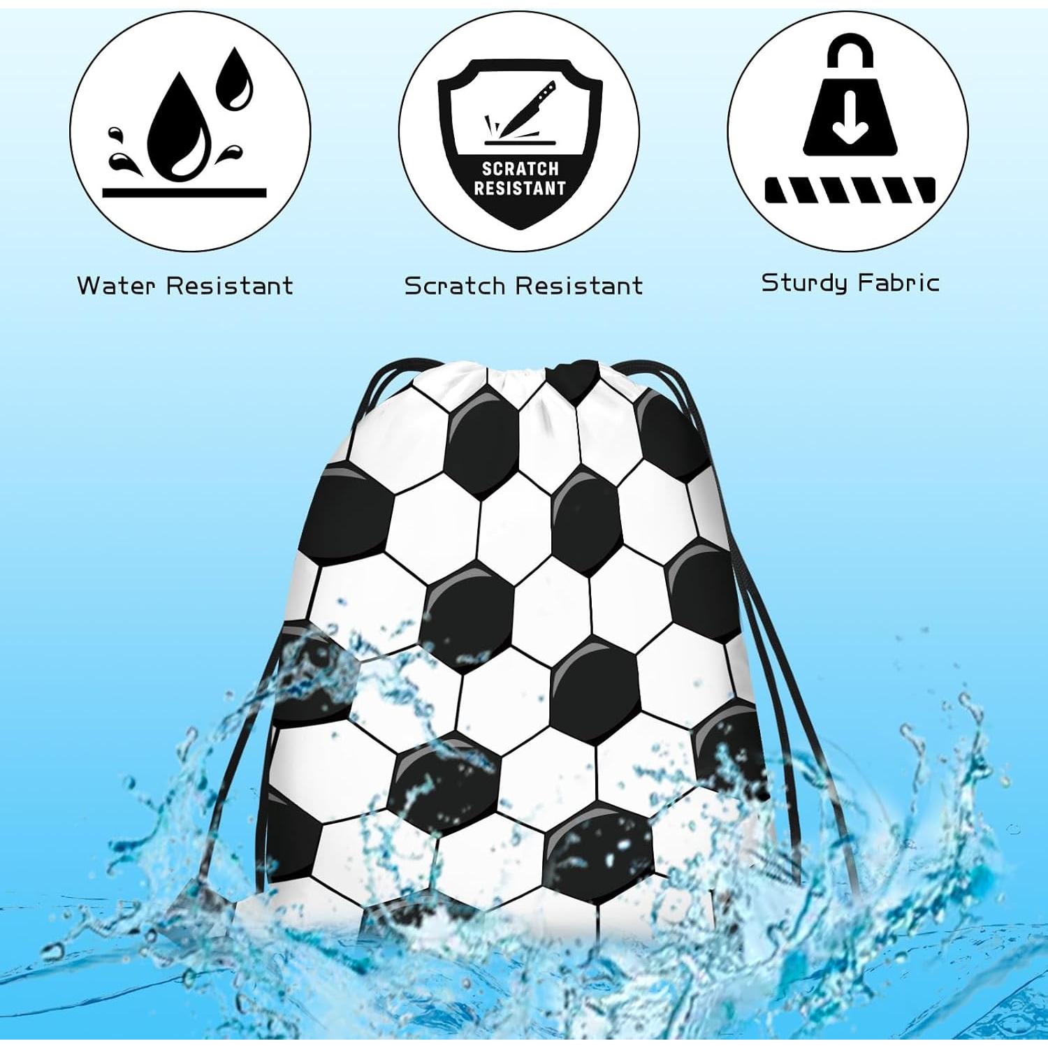 16 Bolsas de Regalo de Fútbol Infankey 25x30 cm para Fiesta