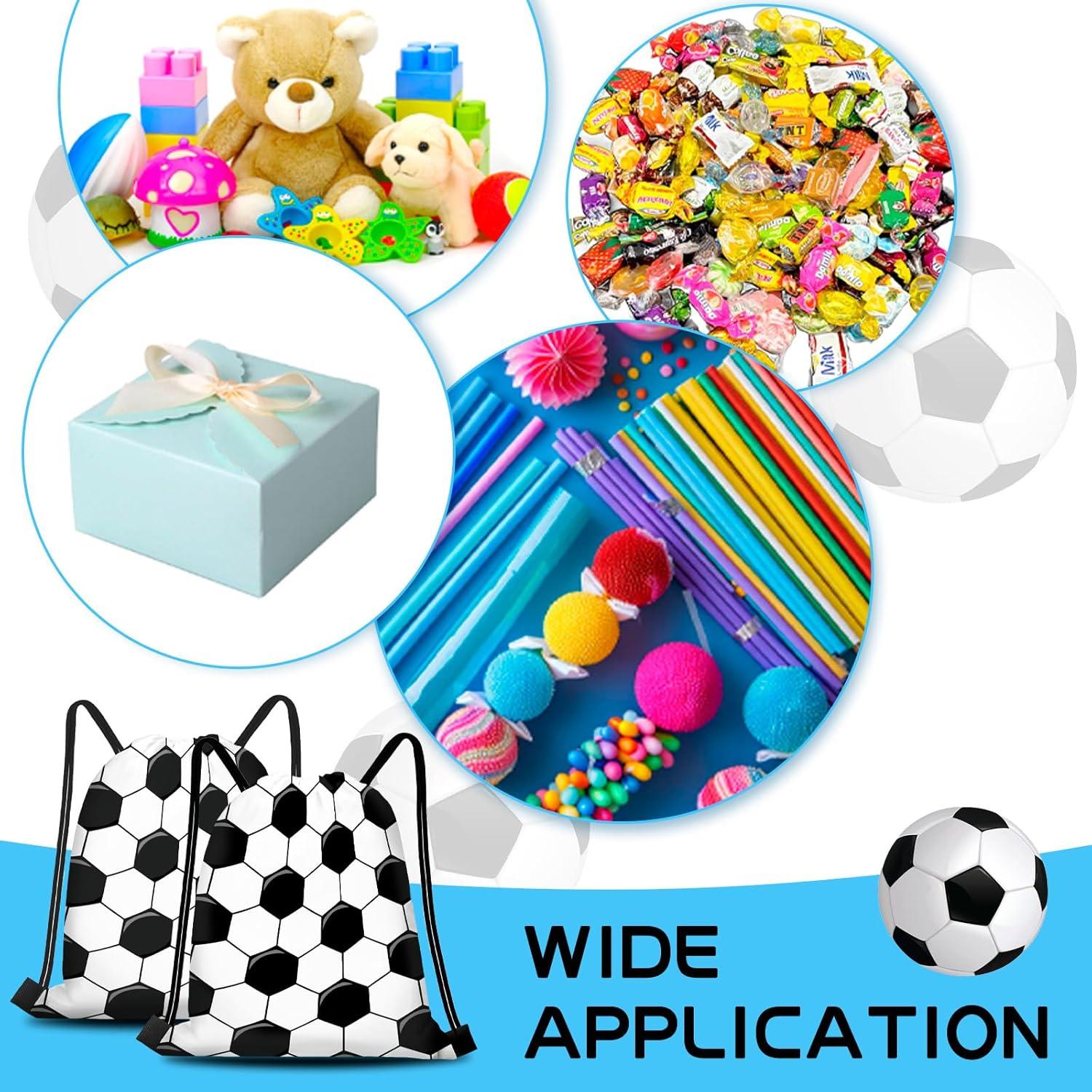 16 Bolsas de Regalo de Fútbol Infankey 25x30 cm para Fiesta