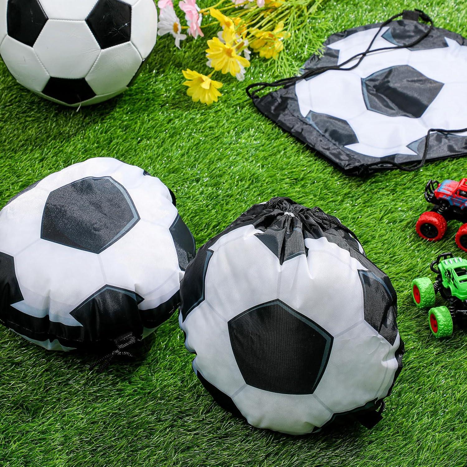 Kacctyen 12 Bolsas de Cuerda para Fútbol 30x35 cm