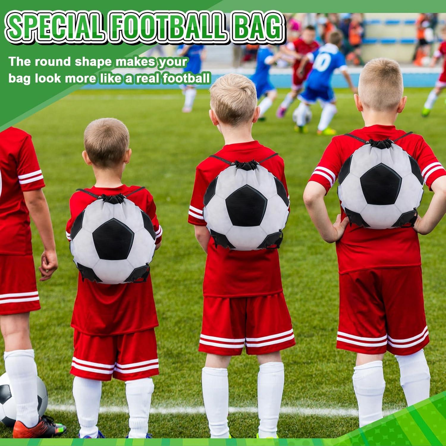 Kacctyen 12 Bolsas de Cuerda para Fútbol 30x35 cm