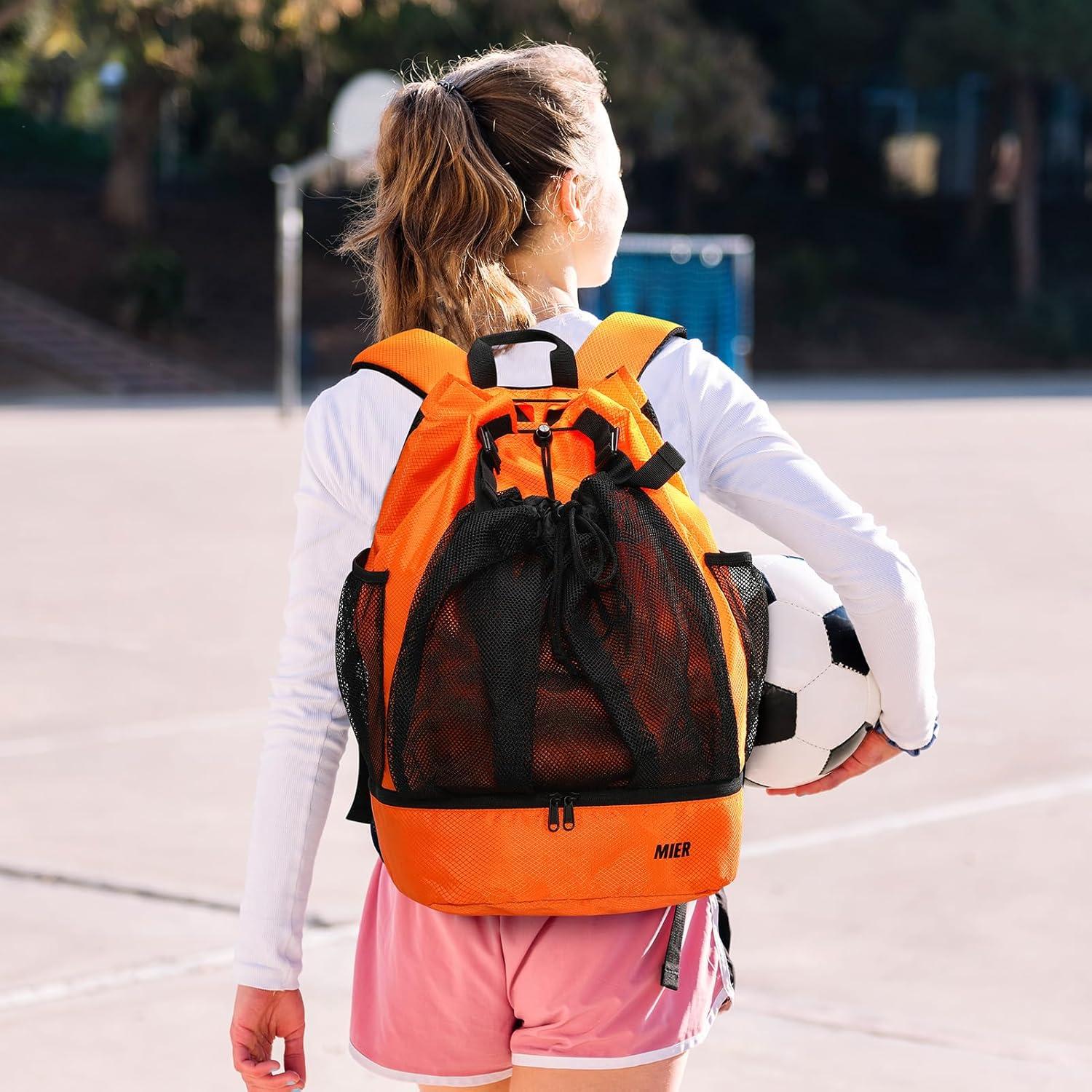 Mochila Deportiva MIER 10140372-207 con Compartimento para Zapatos