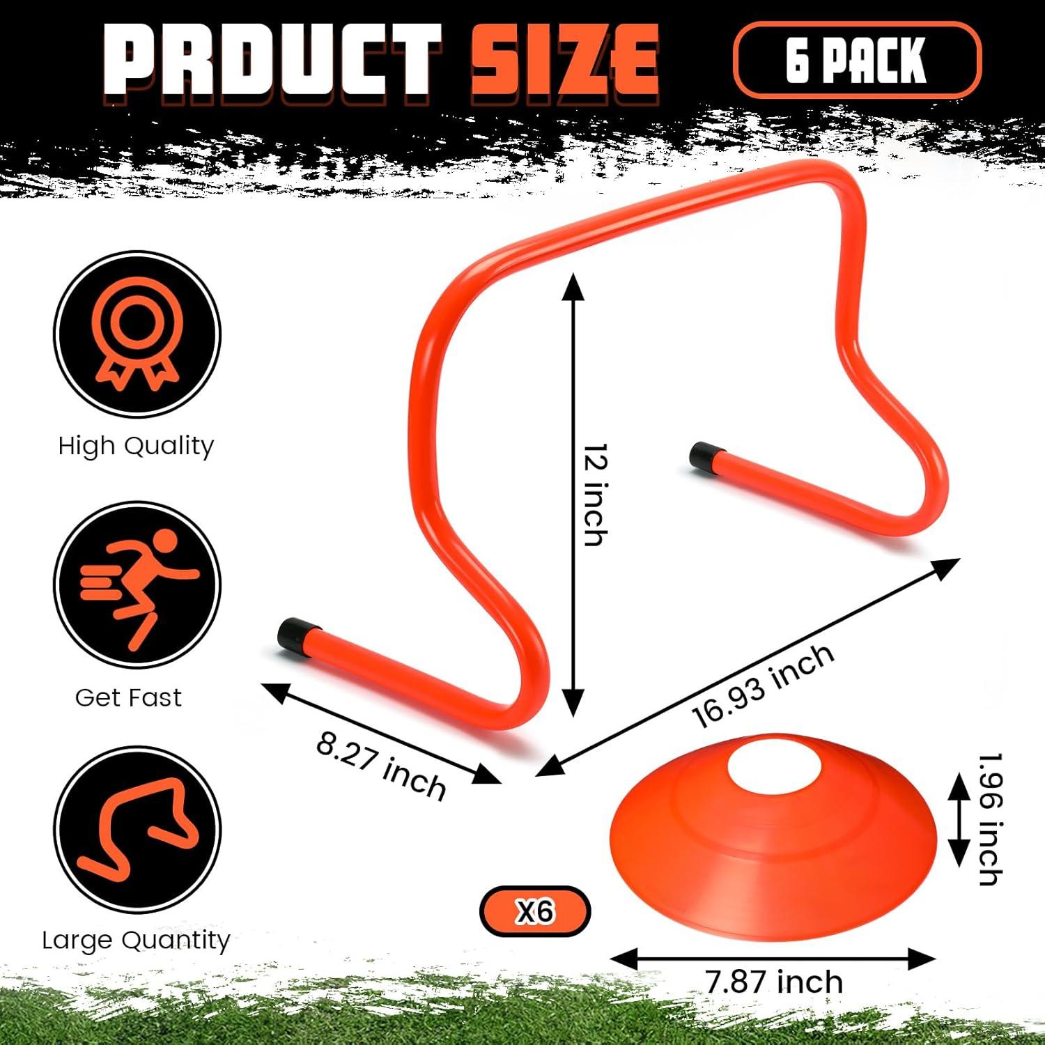 6 Saltos de Agilidad y Velocidad Gemscream para Entrenamiento