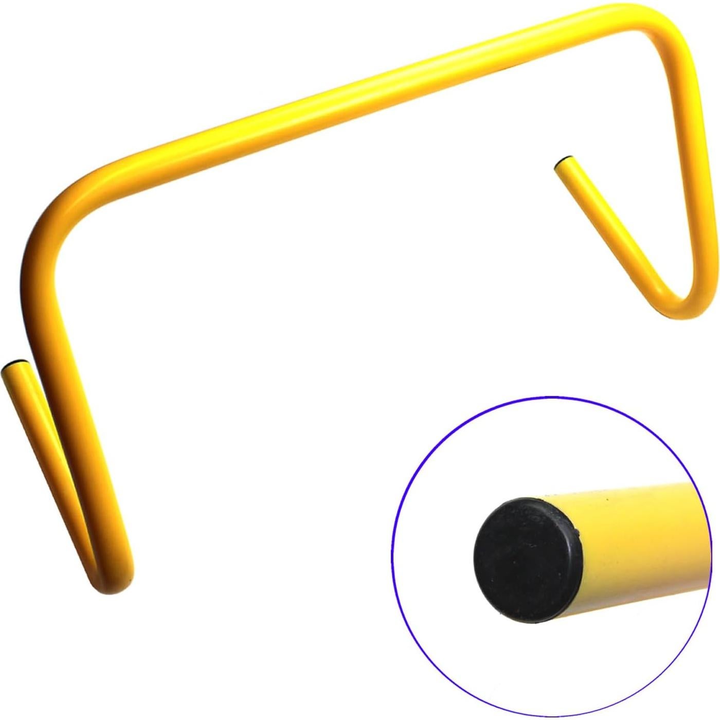 Obstáculos de Agilidad BlueDot - Juego de 6, 23 cm, Amarillo