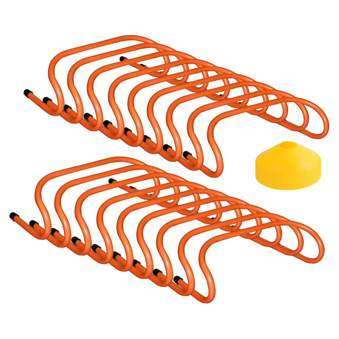 Vallas de Agilidad ASENVER con 10 Conos para Entrenamiento