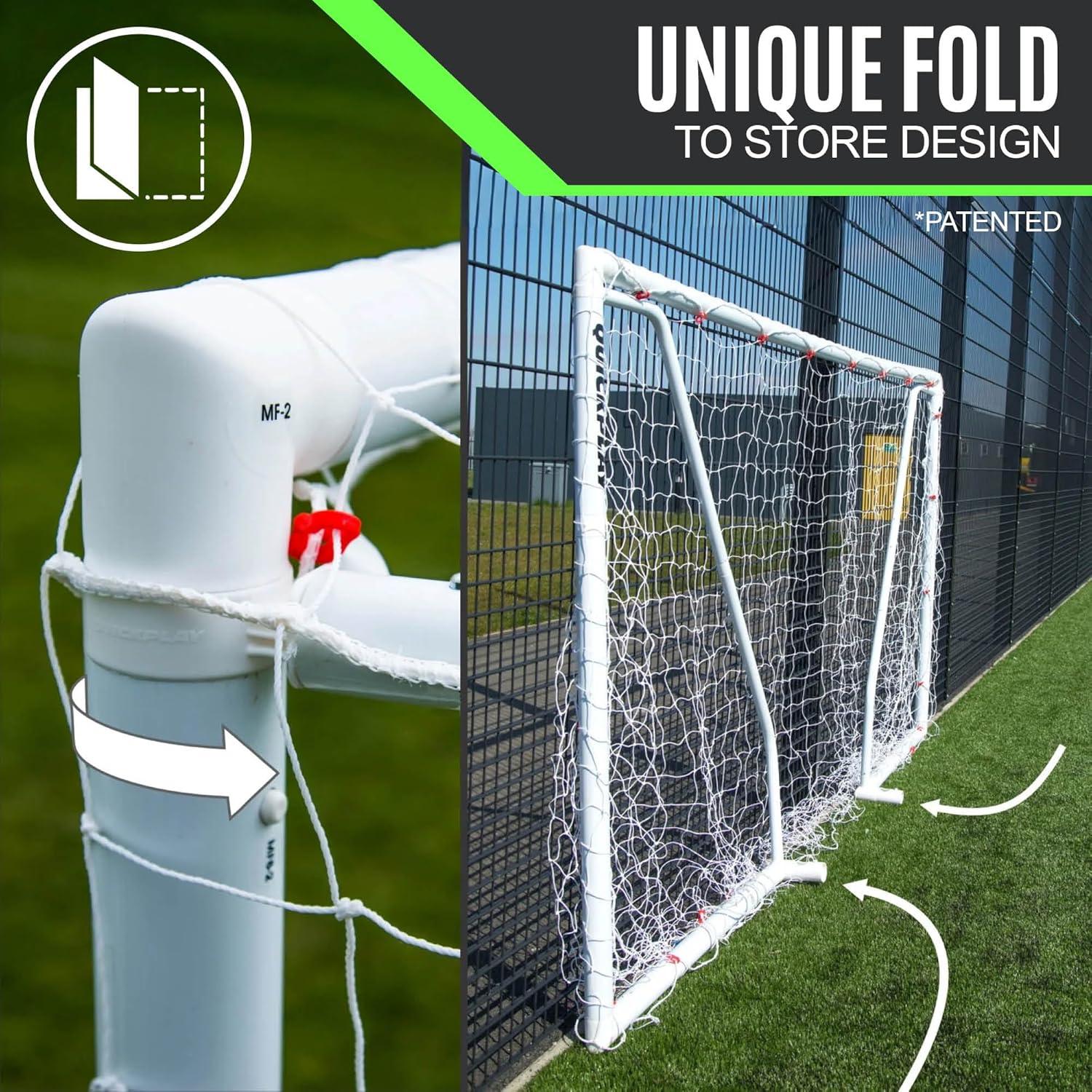 Gol de Fútbol Plegable QUICKPLAY Q-Fold Match 3.66x1.83m
