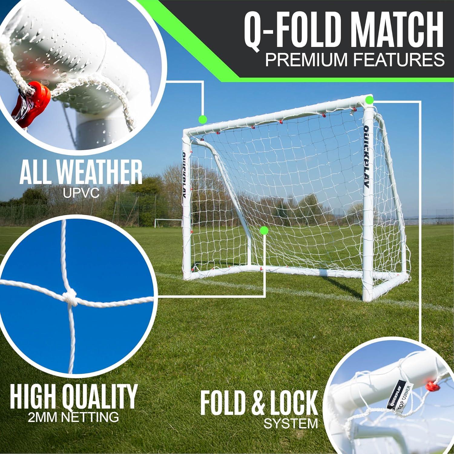 Gol de Fútbol Plegable QUICKPLAY Q-Fold Match 3.66x1.83m