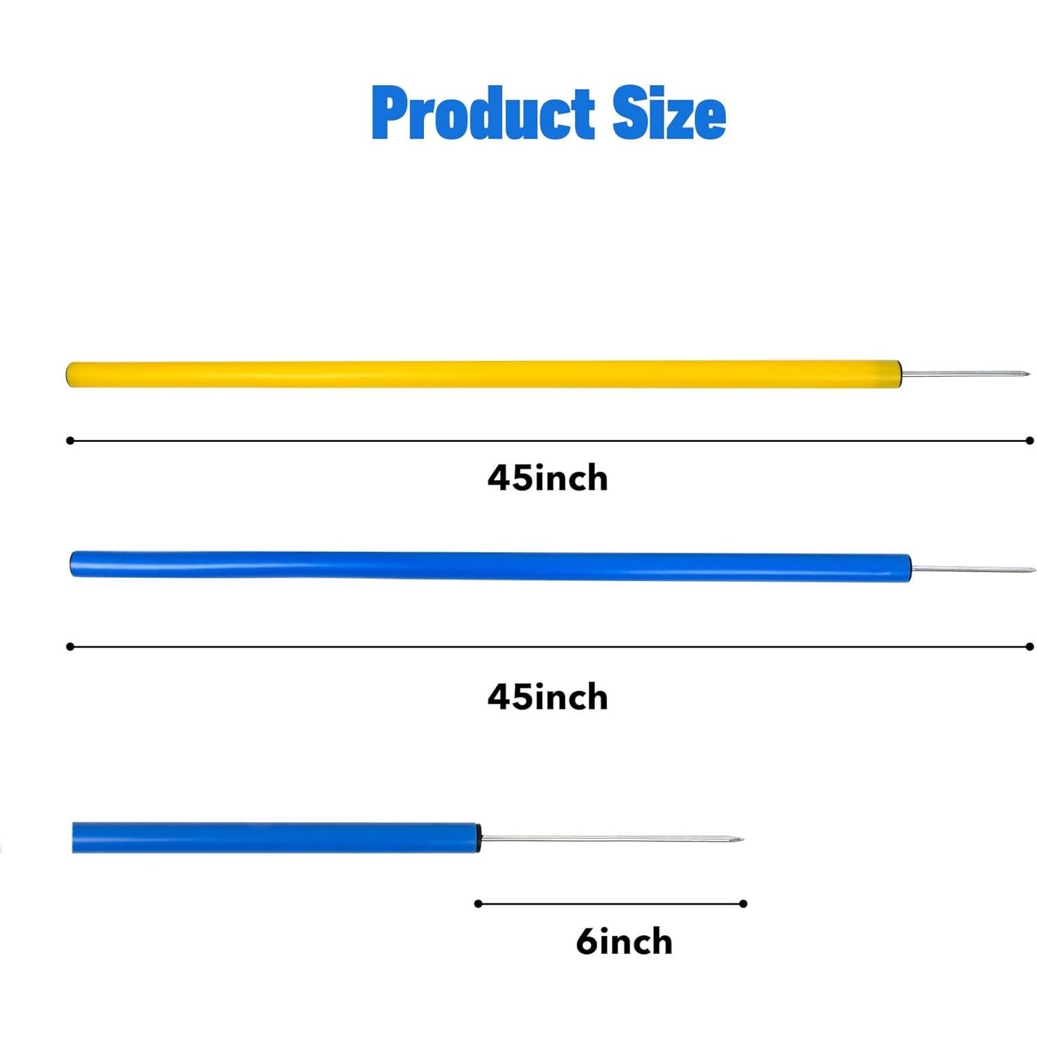 Equipo de Agilidad para Perros Pet Prime 12 Postes Tejer 115.8cm