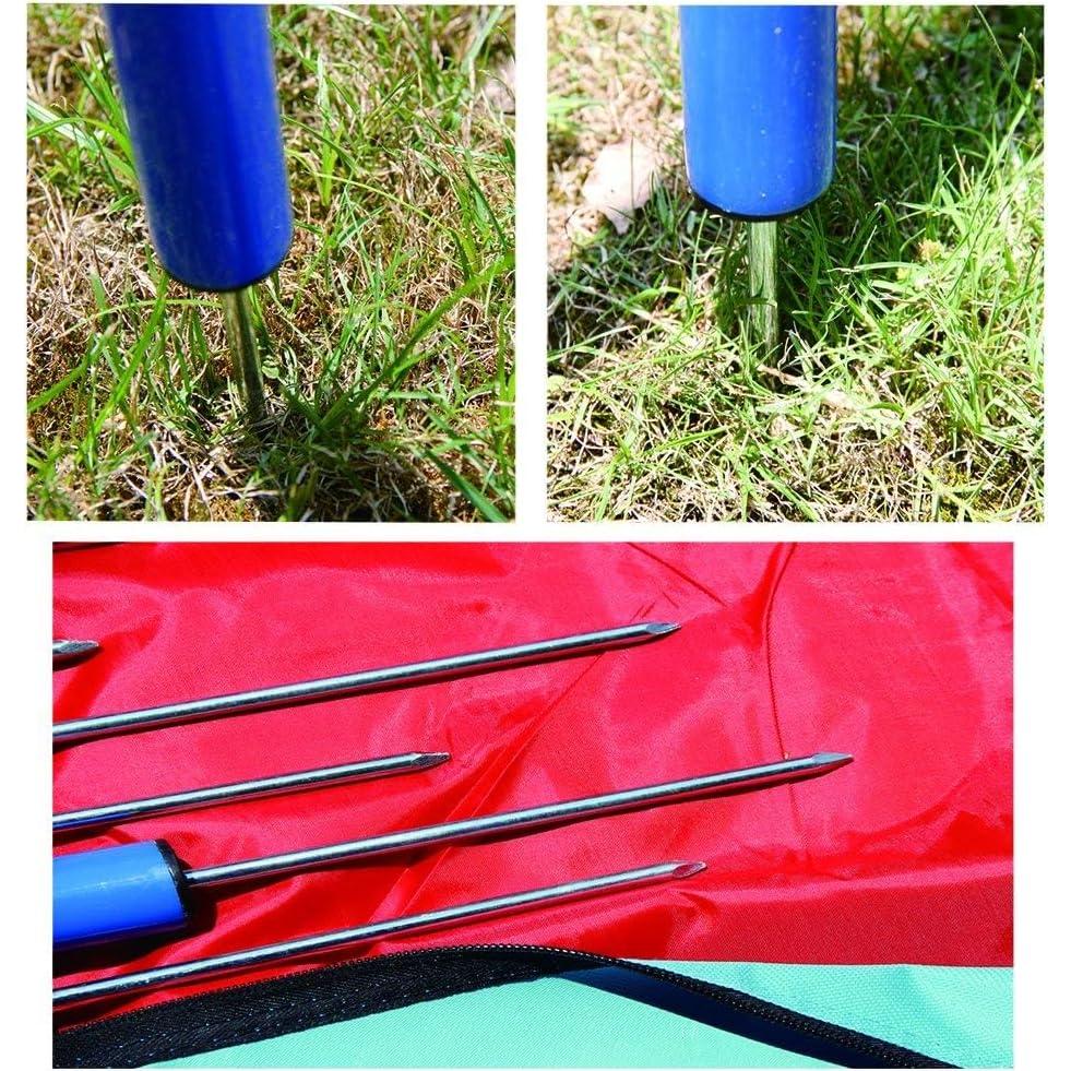 Conjunto de Entrenamiento de Agilidad para Perros PAWISE 12 Postes