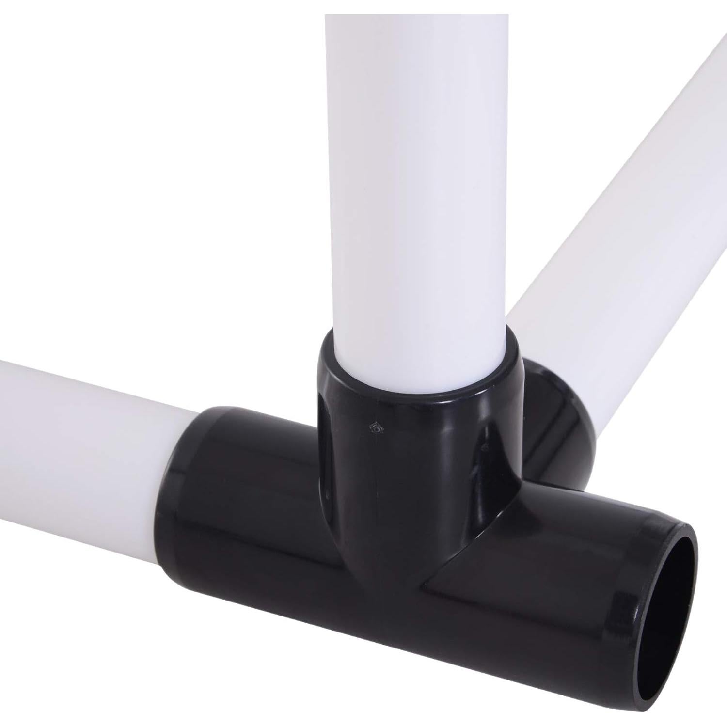 Conjunto de Obstáculos de Agilidad PawHut para Perros Ajustable