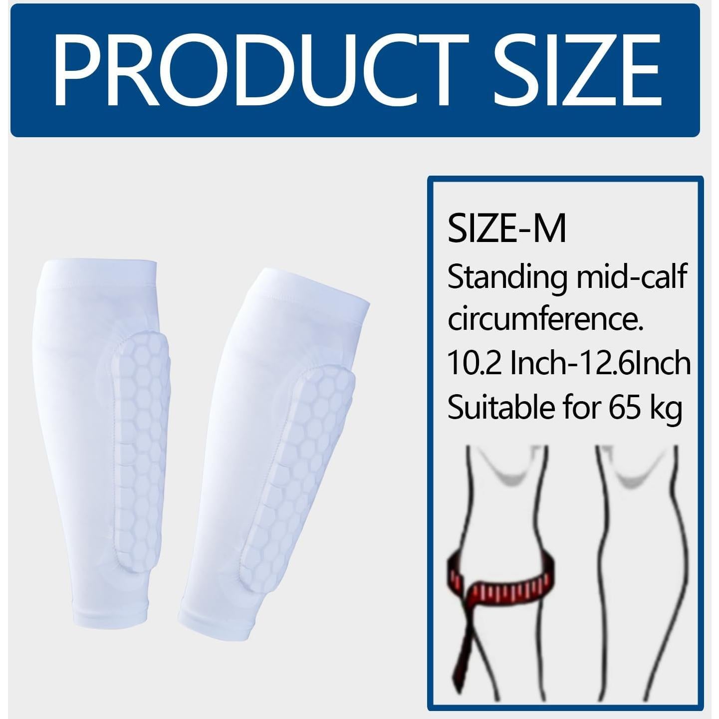 Mangas de Espinilleras Nainsect M para Fútbol Compresión