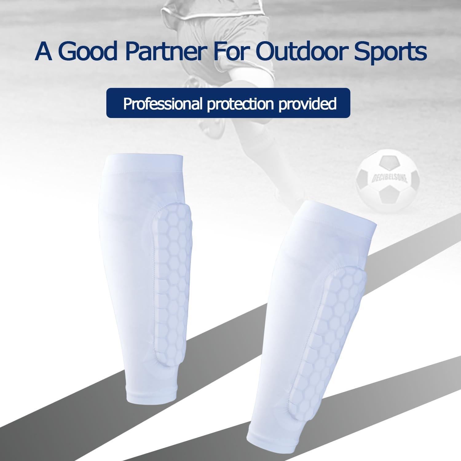 Mangas de Espinilleras Nainsect M para Fútbol Compresión
