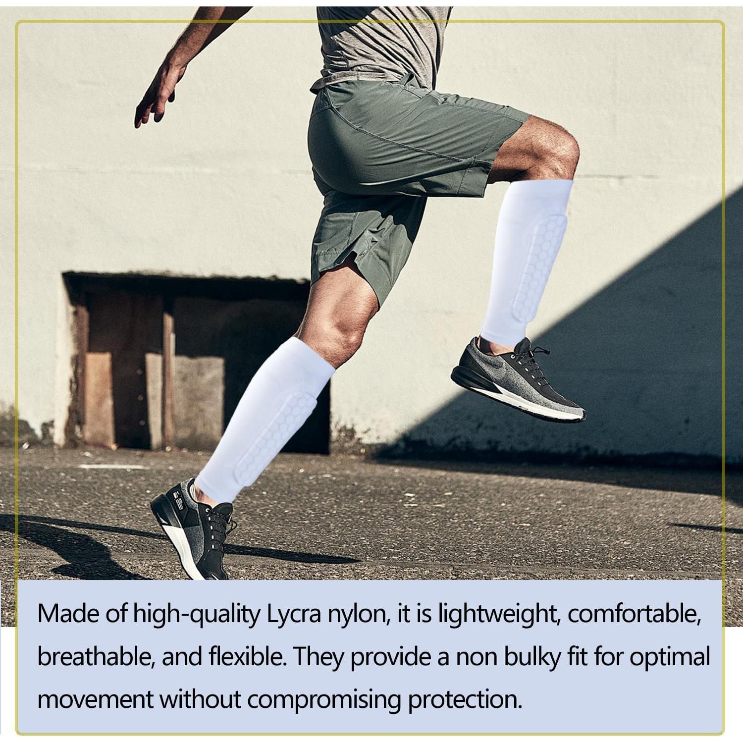 Mangas de Espinilleras Nainsect M para Fútbol Compresión