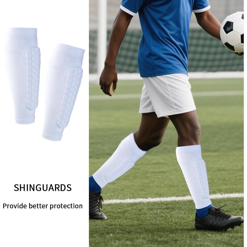 Mangas de Espinilleras Nainsect M para Fútbol Compresión