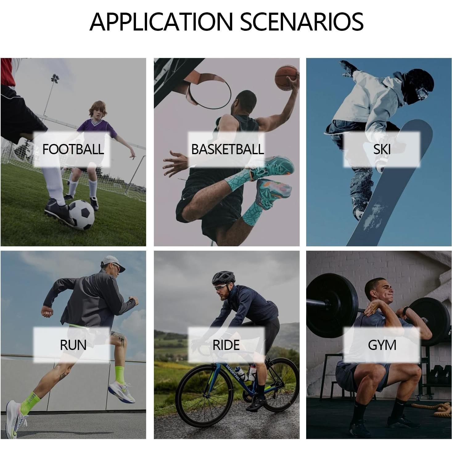 Mangas de Espinilleras Nainsect M para Fútbol Compresión