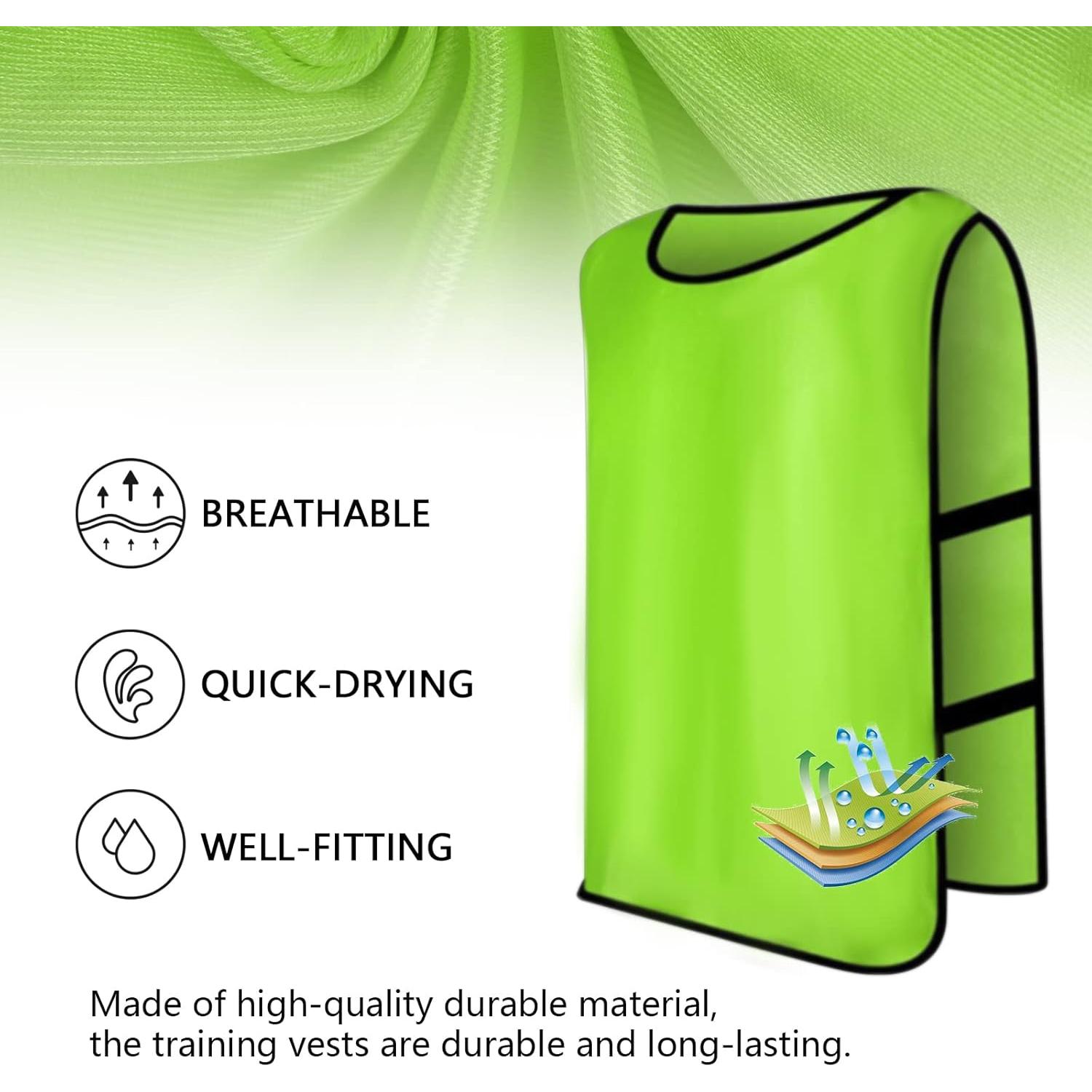 Chaleco de Entrenamiento Scrimmage para Niños - Paquete de 12