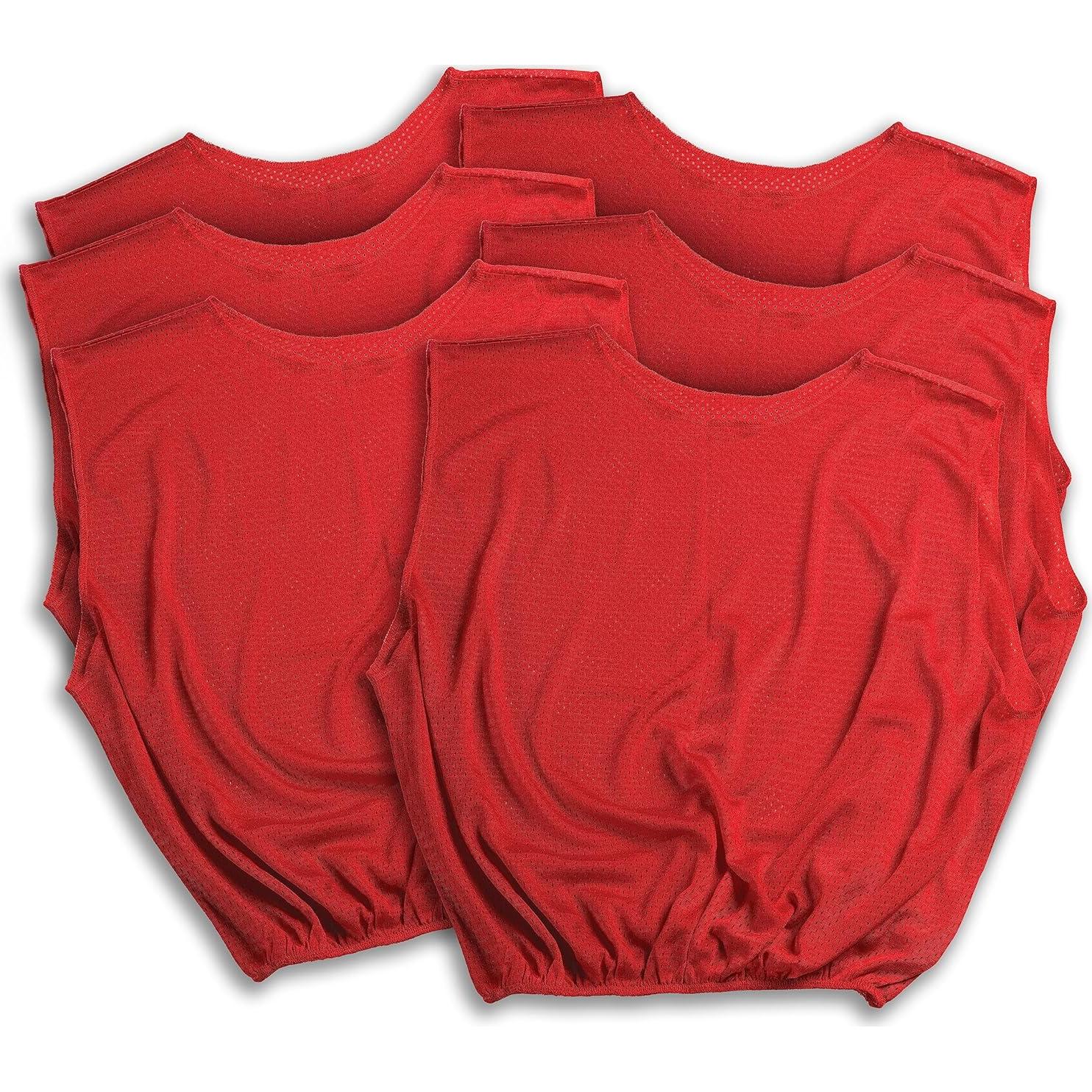 Paquete de 6 camisetas de práctica SKLZ - Malla transpirable para deportes