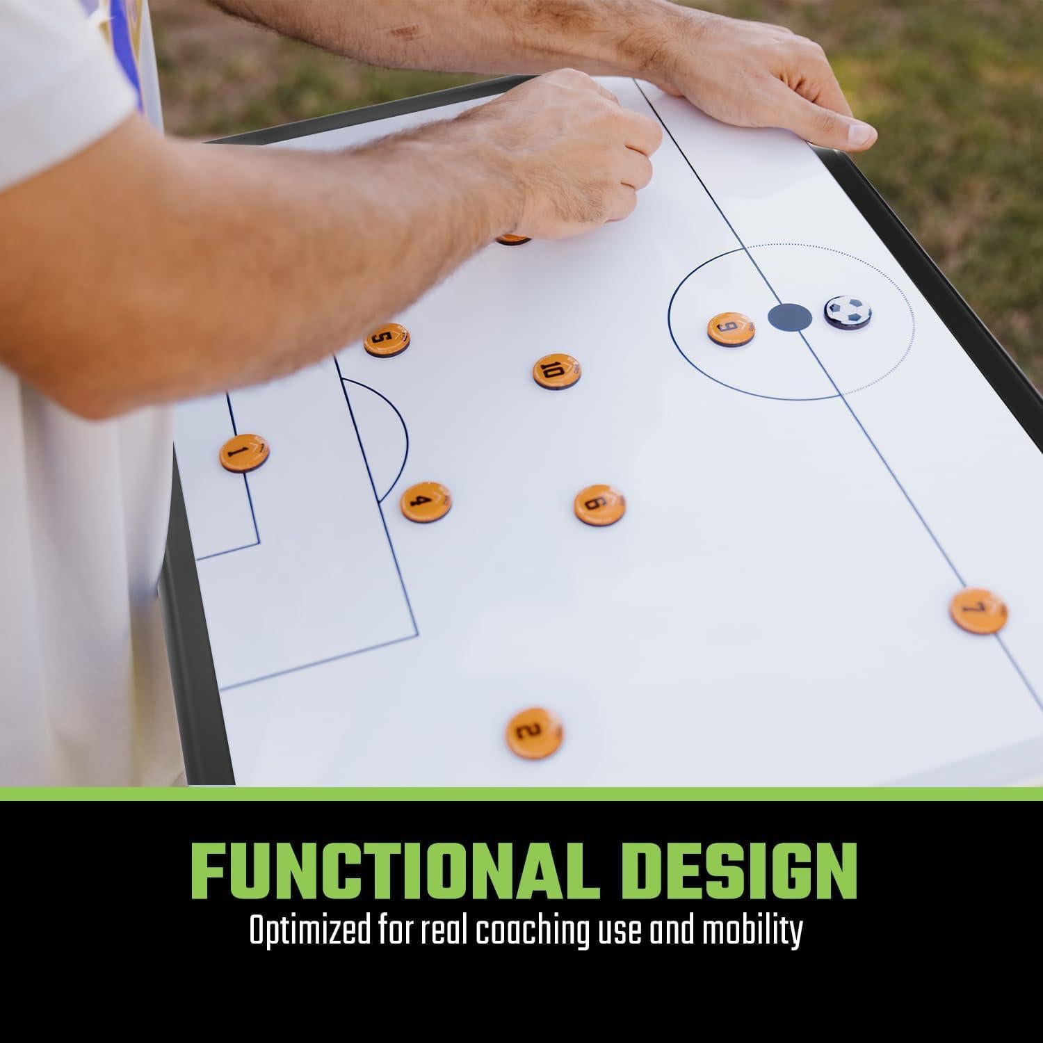 Pizarra de Entrenamiento Táctico SCOPRO 61x51 cm con Imán
