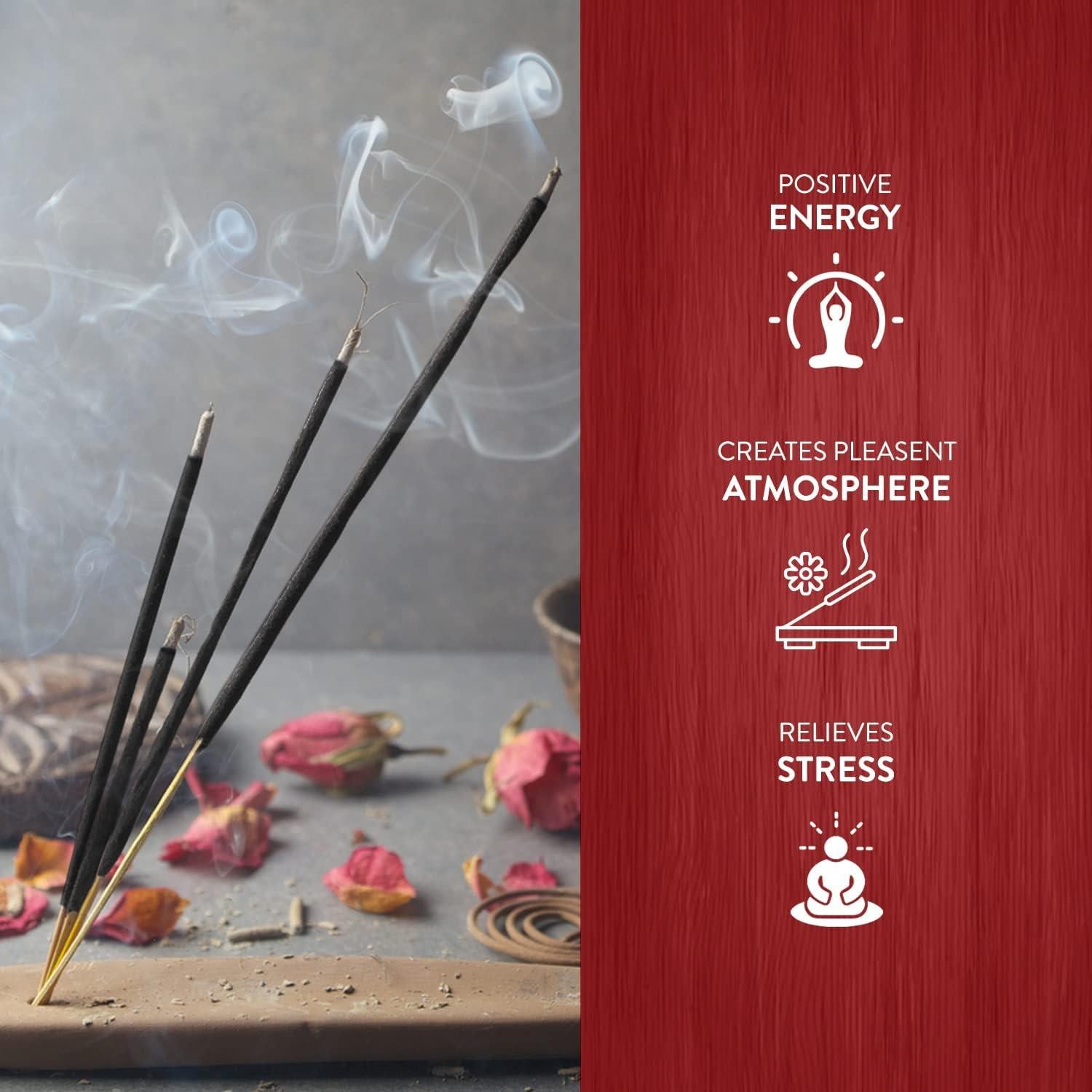 Incienso HEM 6 Paquetes de 20 Varitas Aromáticas