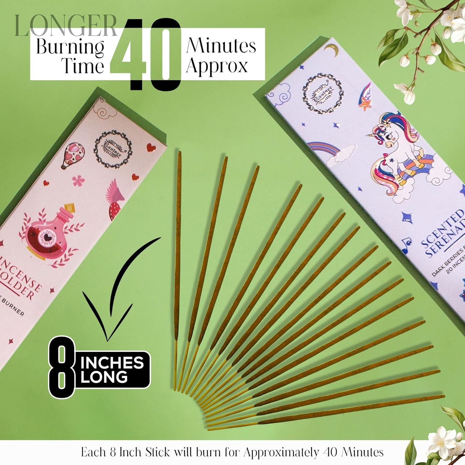 Varitas de Incienso Natural Raajsee - 120 Varitas Orgánicas