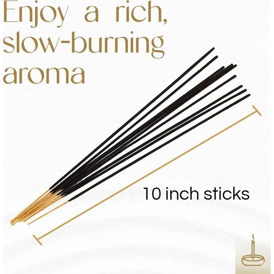 Incienso Gonesh Nag Champa - 80 Varitas de Carbón 25.4 cm