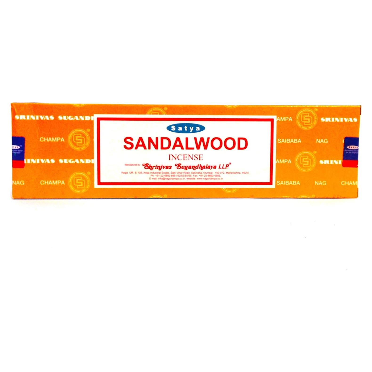 Incienso Satya Sai Baba Nag Champa 100g Sándalo