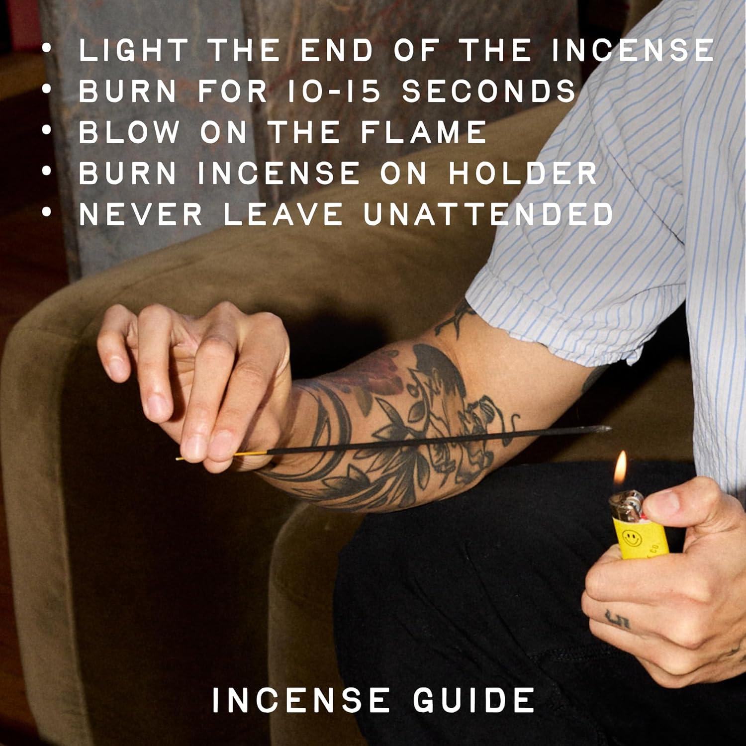 Incienso Aromatizado Rosa de Sándalo P.F. Candle Co. Paquete de 2