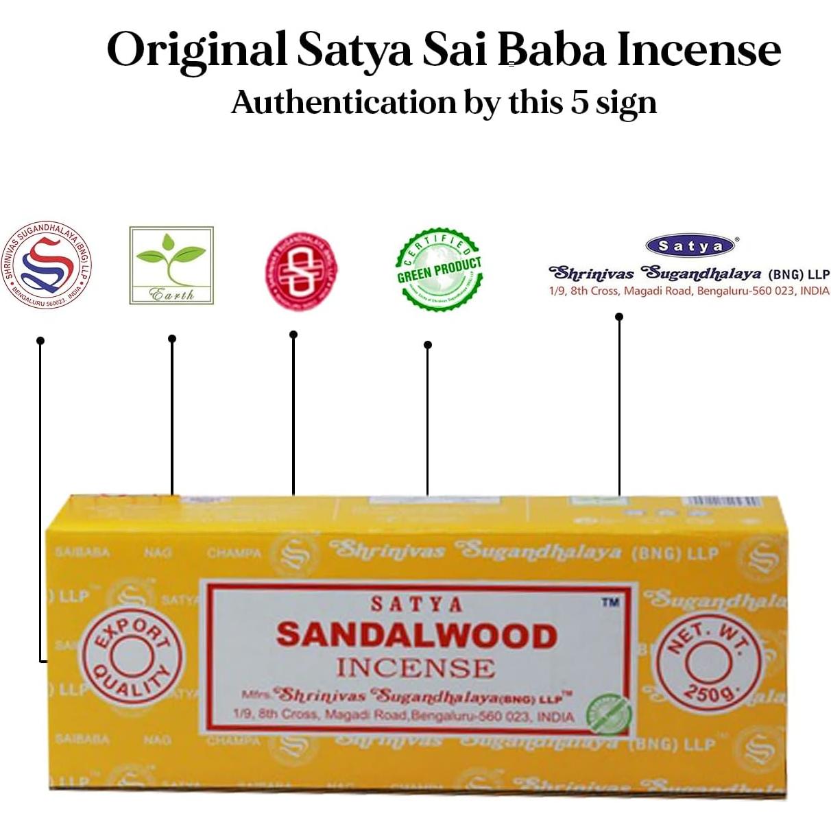 Varitas de Incienso ARO VATIKA Sándalo 250g + Conos Salvia