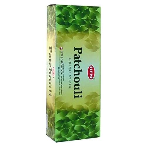 Incienso HEM Patchouli 120 Varillas - Alivio Estrés