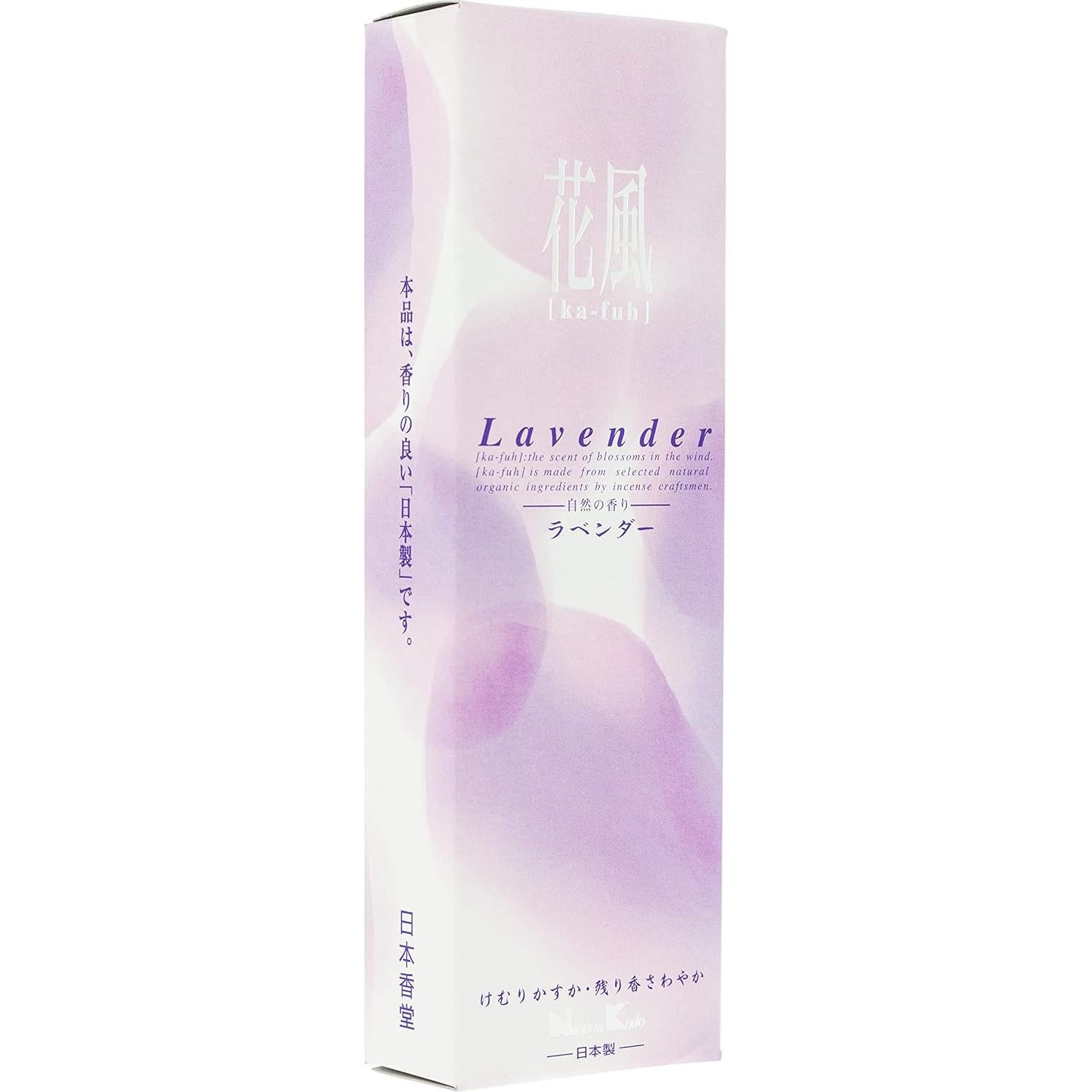 Incienso de Lavanda Nippon KODO - 120 Varillas Japonesas