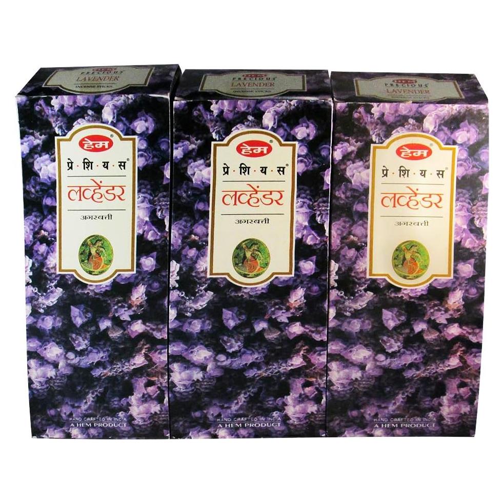 Incienso HEM Precioso Lavanda - 360 Varitas a Granel