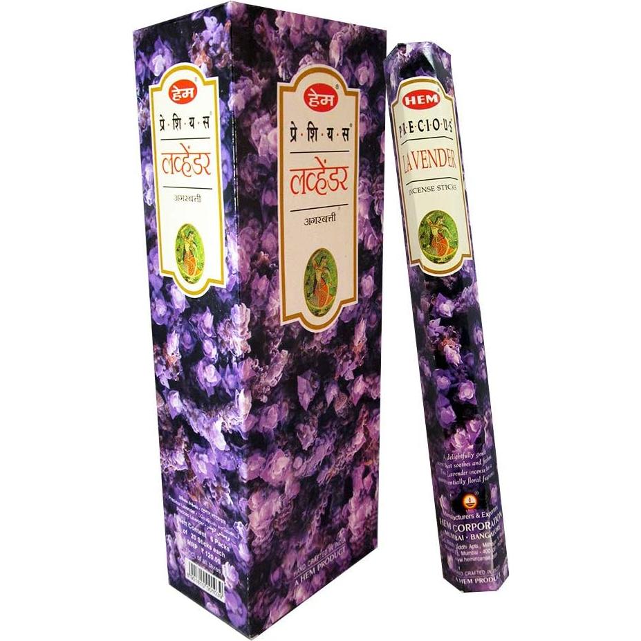 Incienso HEM Precioso Lavanda - 360 Varitas a Granel