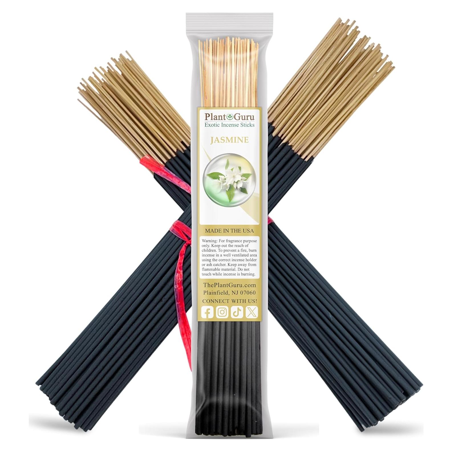 Varitas de Incienso Jazmín Plant Guru 28 cm - 50 unidades