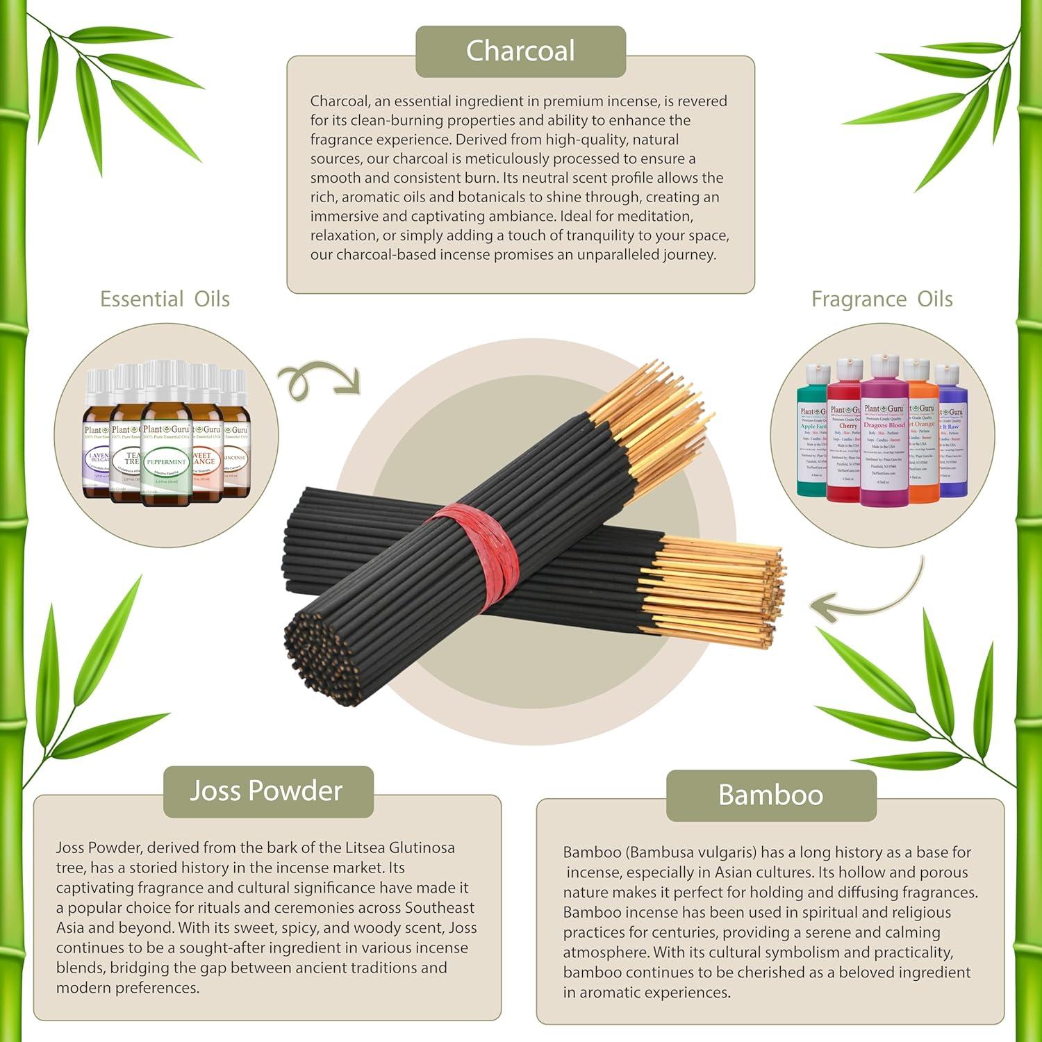 Incienso de Canela Plant Guru - 100 Varillas 7" Natural