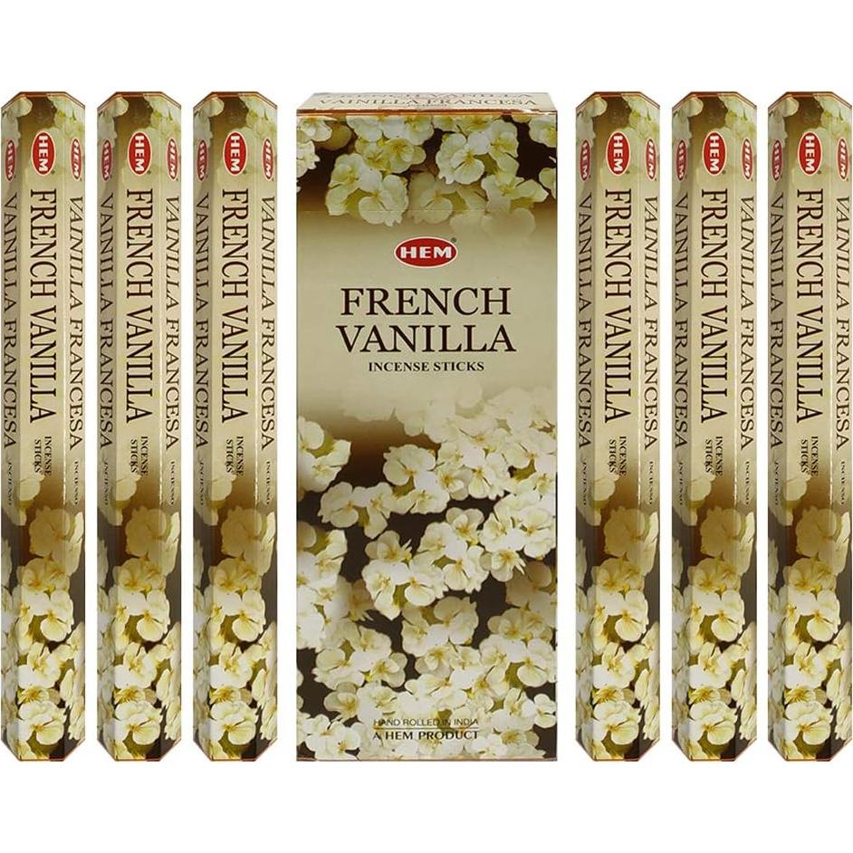 Conjunto de Incienso Vainilla Francesa TRUMIRI + Soporte