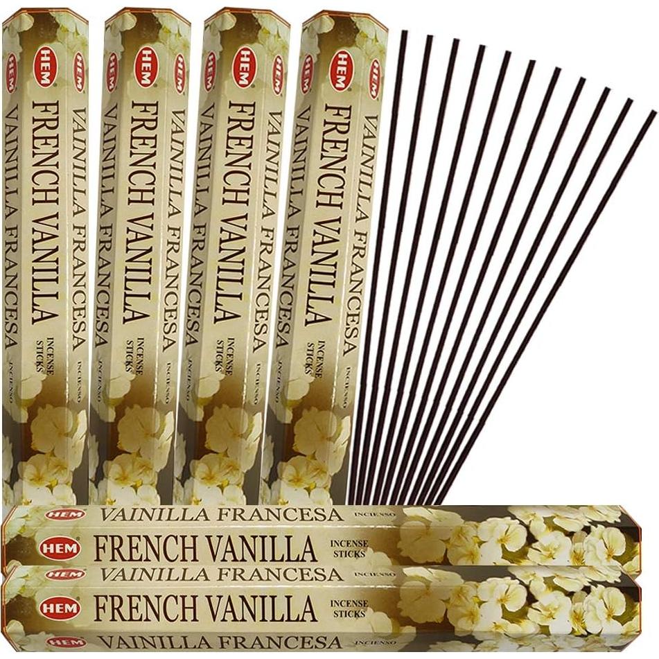 Conjunto de Incienso Vainilla Francesa TRUMIRI + Soporte