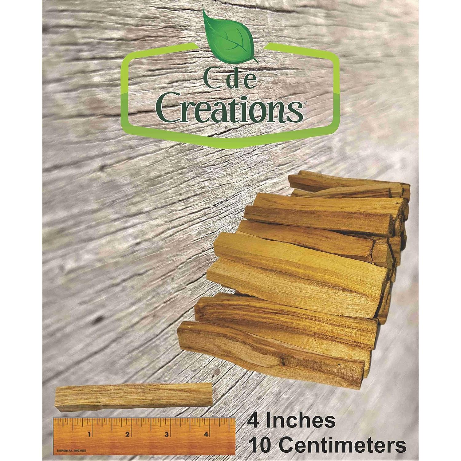 Varitas de Palo Santo CDE CREATIONS - 5 Unidades, Aroma Natural