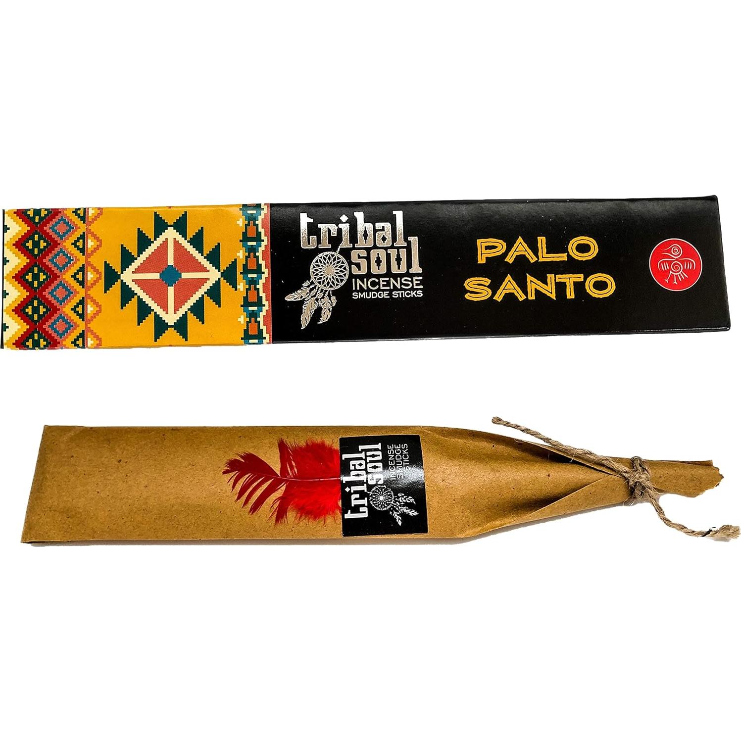Incienso Palo Santo Tribal Soul - 90 Gramos - 6 Cajas