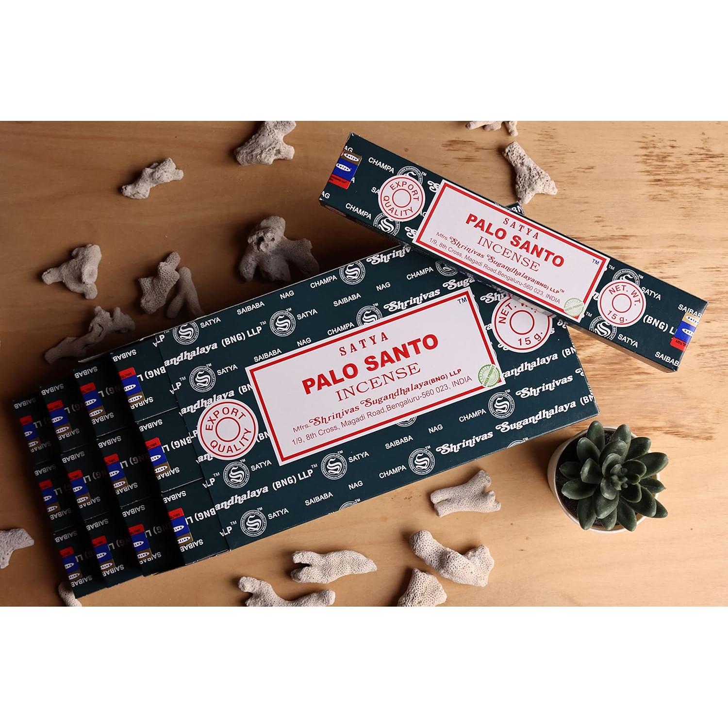 Incienso Palo Santo Tierra 12 Palos 22.1 cm Aromaterapia