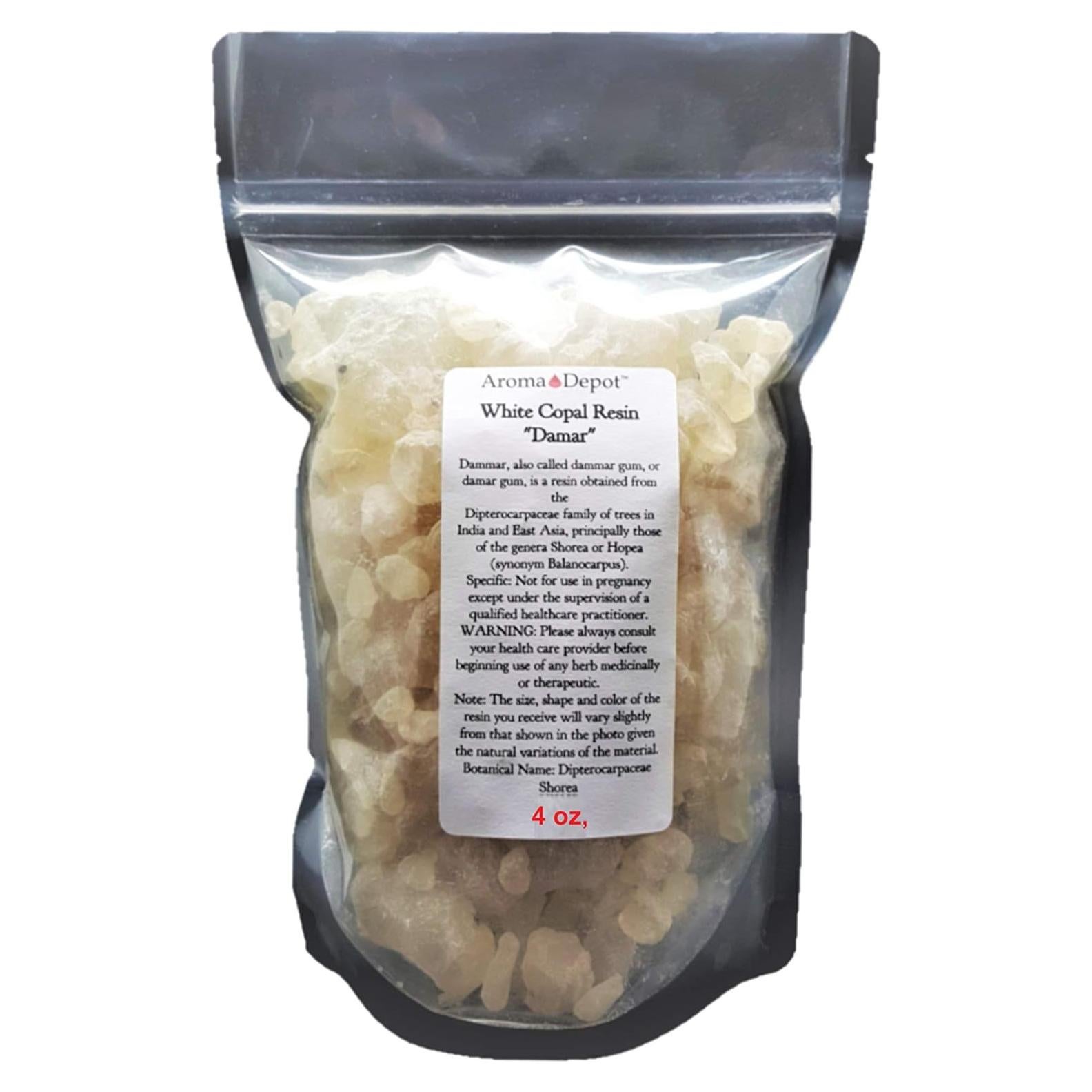 Savia de Árbol de Dammar 113g Aroma Depot - Incienso Natural