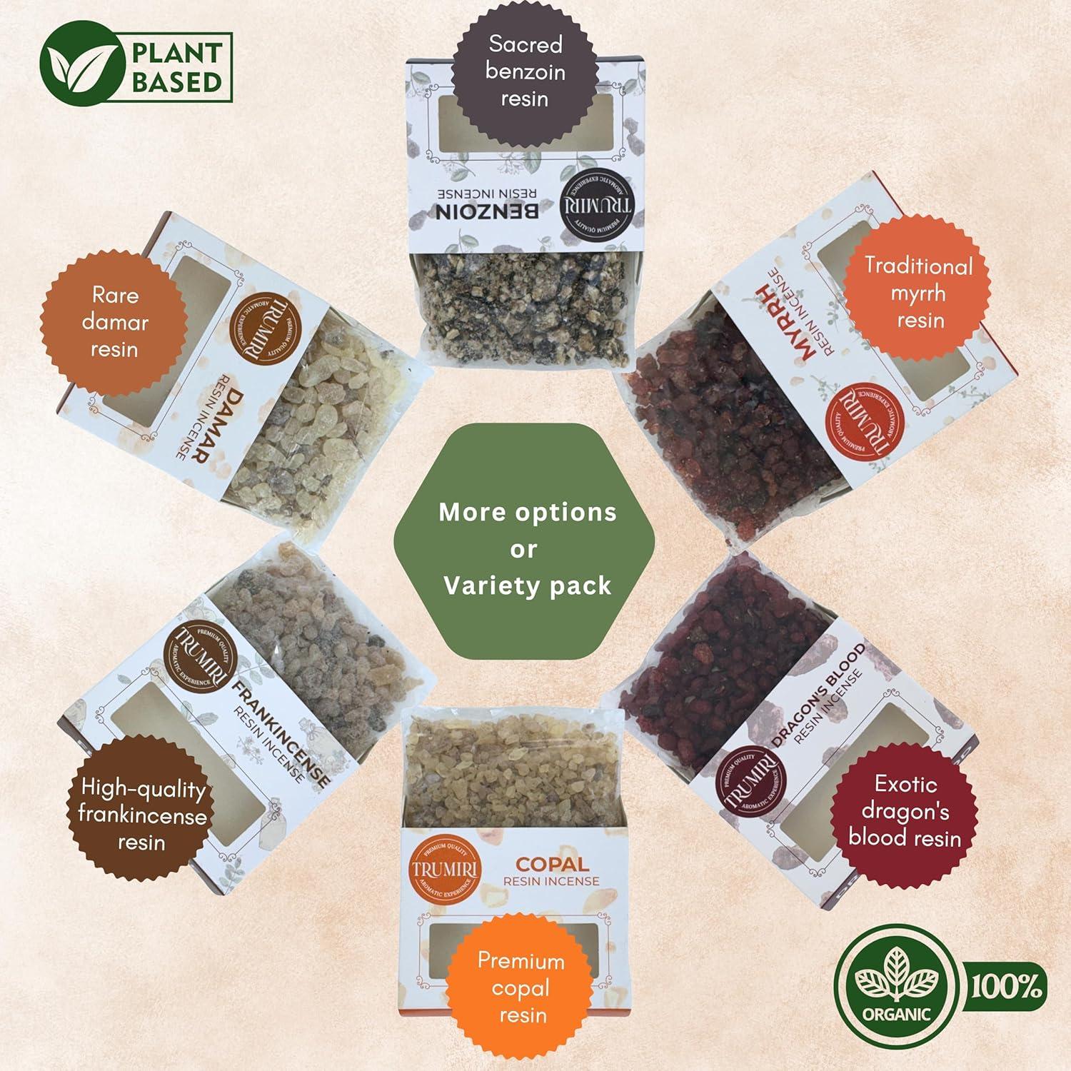 Incienso de Resina de Copal TRUMIRI - 30g Natural