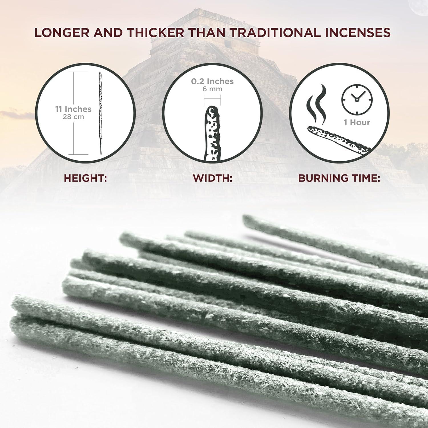 Incienso Copal Blanco KINBAL - 20 Varitas Hechas a Mano