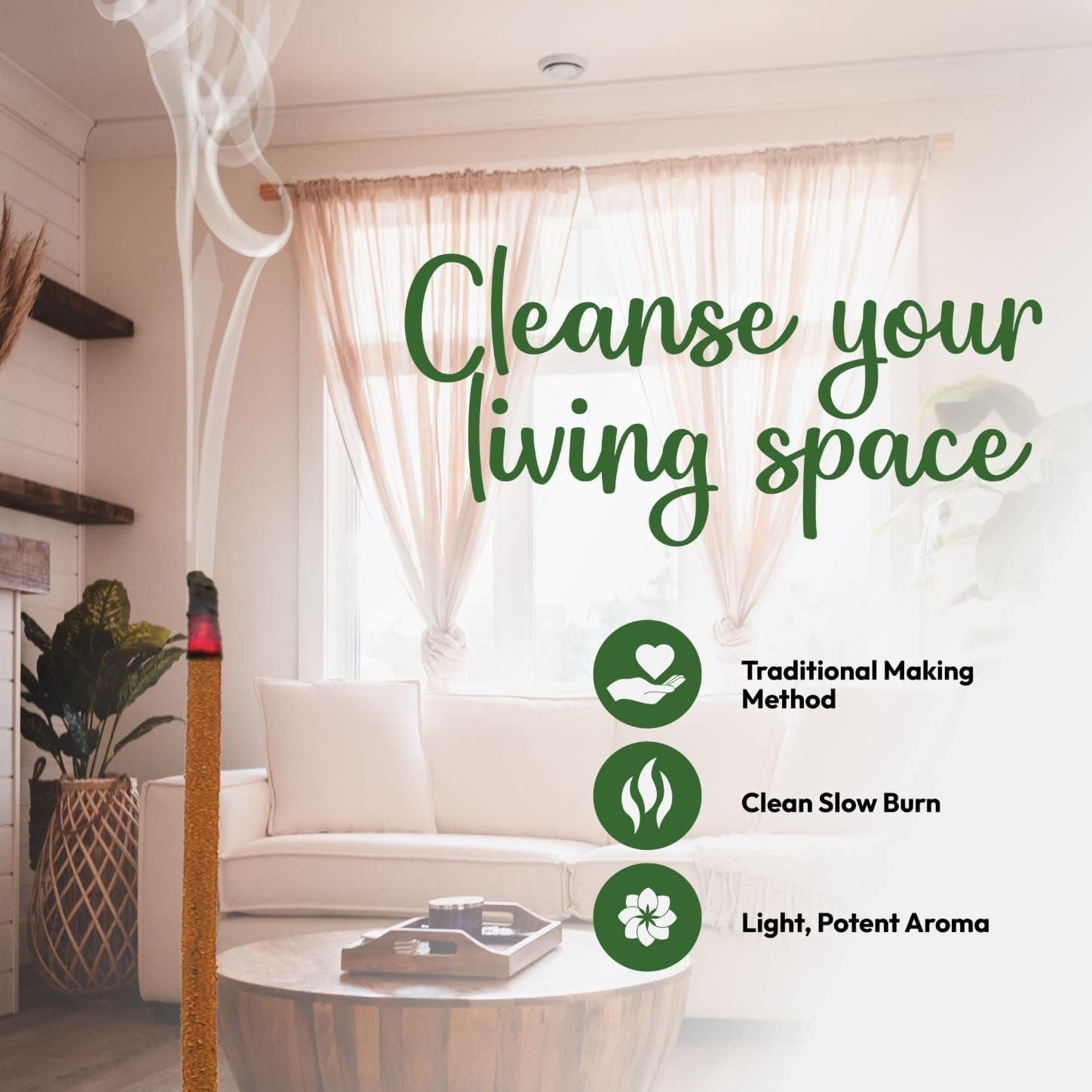 Paquete de 6 Inciensos Masala HEM - Salvia, Palo Santo y Más